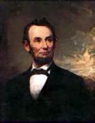 George H Story Abraham Lincoln oil painting